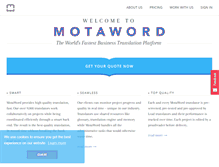 Tablet Screenshot of motaword.com